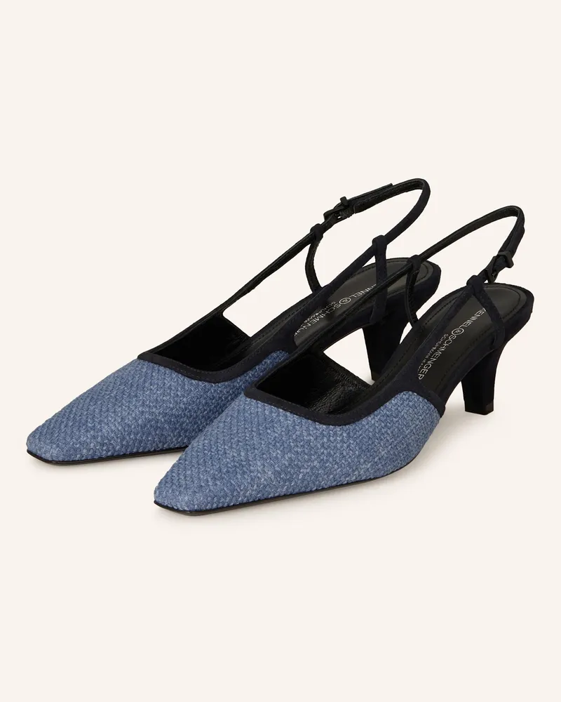 Kennel & Schmenger Slingpumps FRANCA Blau