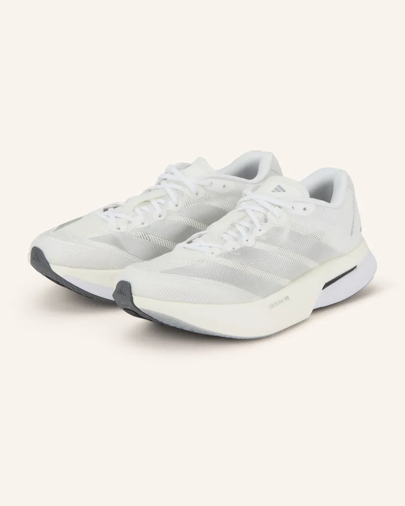 adidas Laufschuhe Adizero Boston 13 weiss Weiss