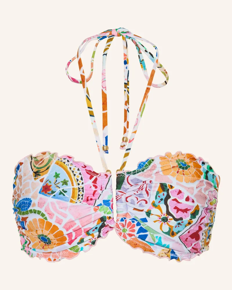 Seafolly Australia Bügel-Bikini-Top Beachbohème pink Pink