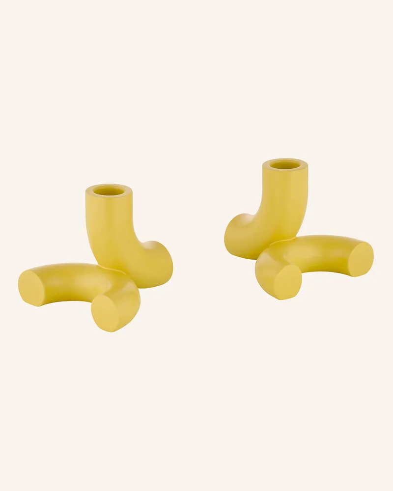 Blomus 2er-Set Kerzenhalter DOODLE Gelb