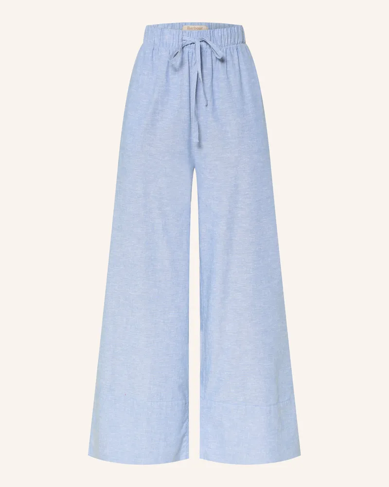 Barbour Marlenehose JOSIE Hellblau