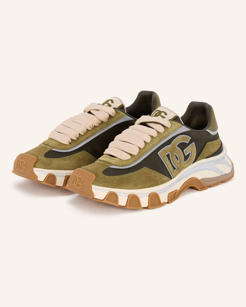 Dolce & Gabbana Sneaker Dg Country Road gruen Oliv