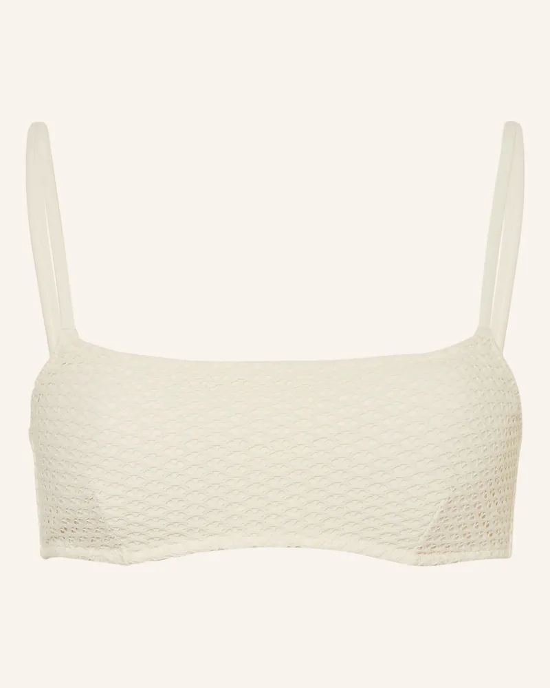 Mrs & HUGS Bustier-Bikini-Top Ecru