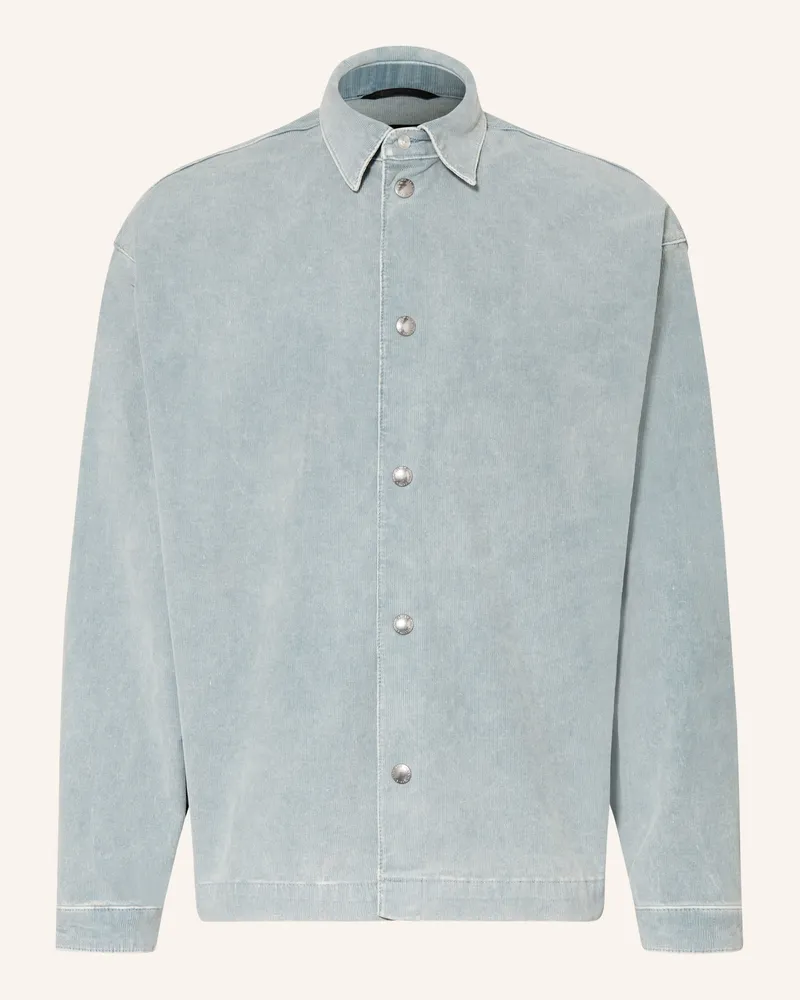 7 for all mankind Cord-Overjacket CLOVER Hellblau