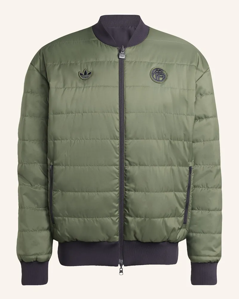 adidas Fc Bayern München Terrace Icons Jacke lila Schwarz