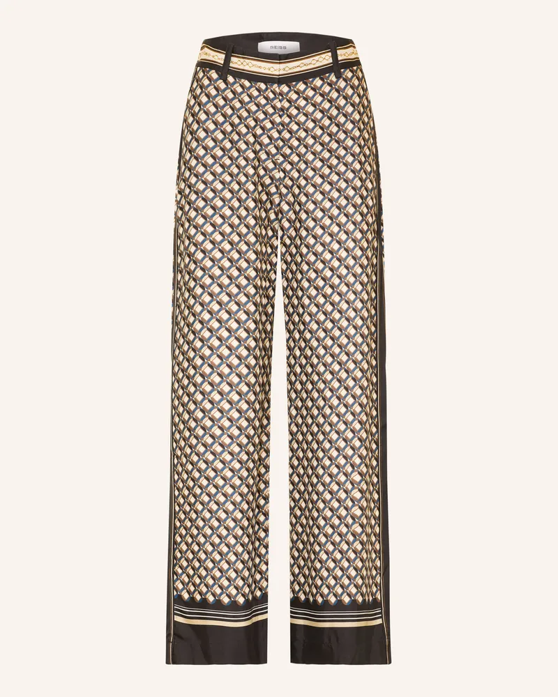 Reiss Marlenehose Carmine blau Dunkelblau