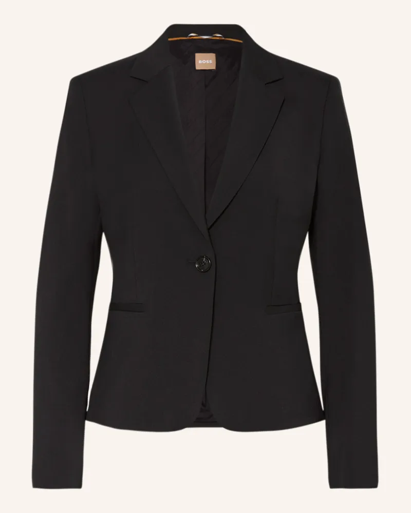 HUGO BOSS Blazer Jarua schwarz Schwarz