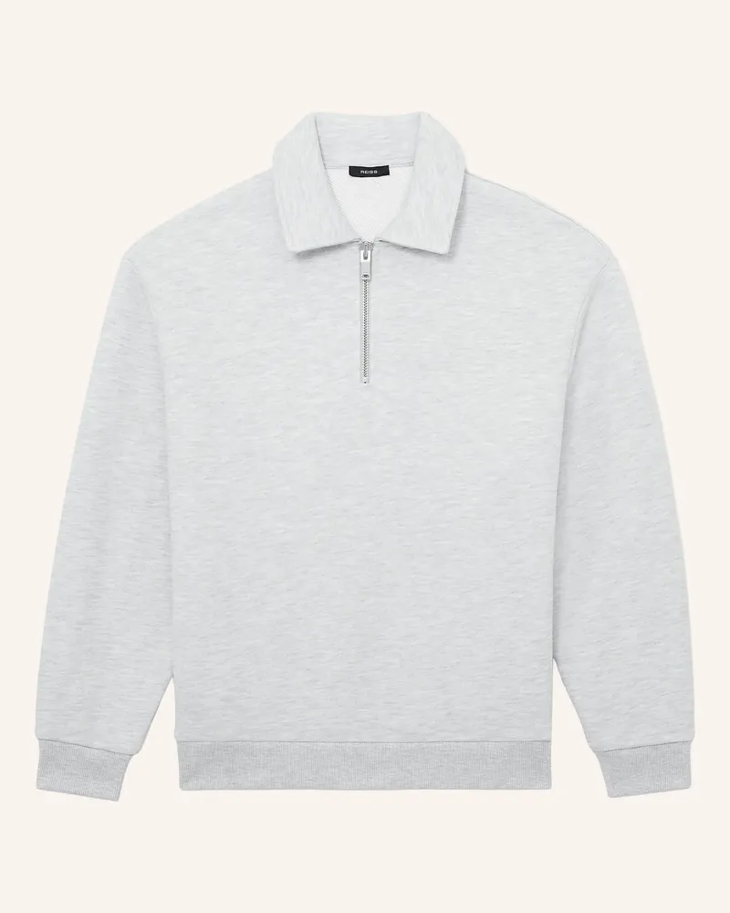 Reiss Sweatshirt Kurwin grau Hellgrau