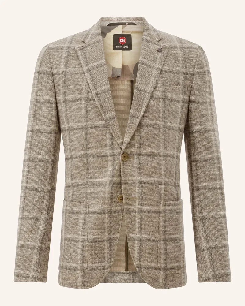 CG Sakko CG Carter-J SV Slim Fit Hellbraun