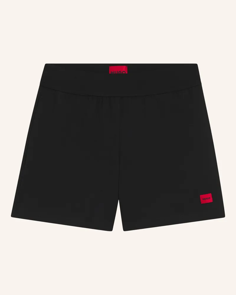 HUGO BOSS Loungewear Unterteil Signature_Short schwarz Schwarz