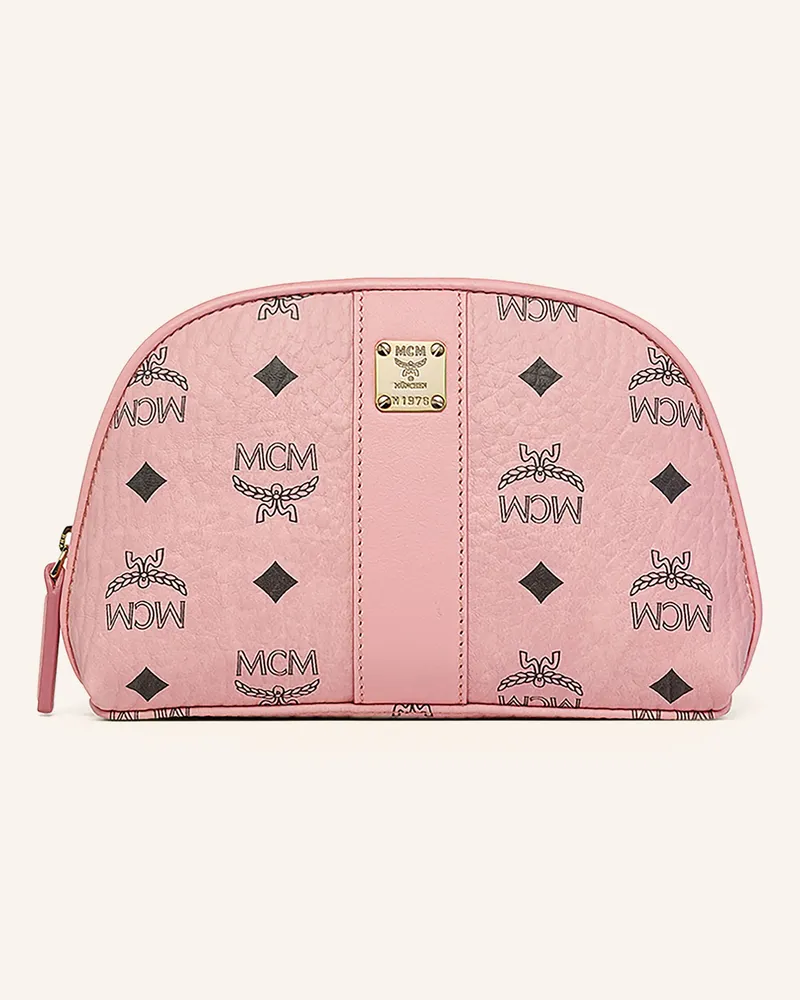 MCM Kosmetiktasche Aren rosa Rosa