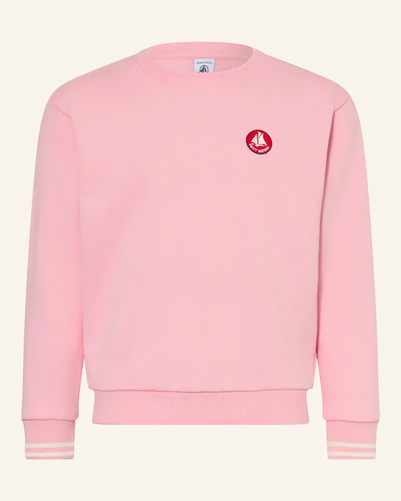 Petit Bateau Sweatshirt rosa Rosa