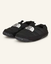 The North Face Slipper NUPTSE - SCHWARZ/ WEISS Schwarz