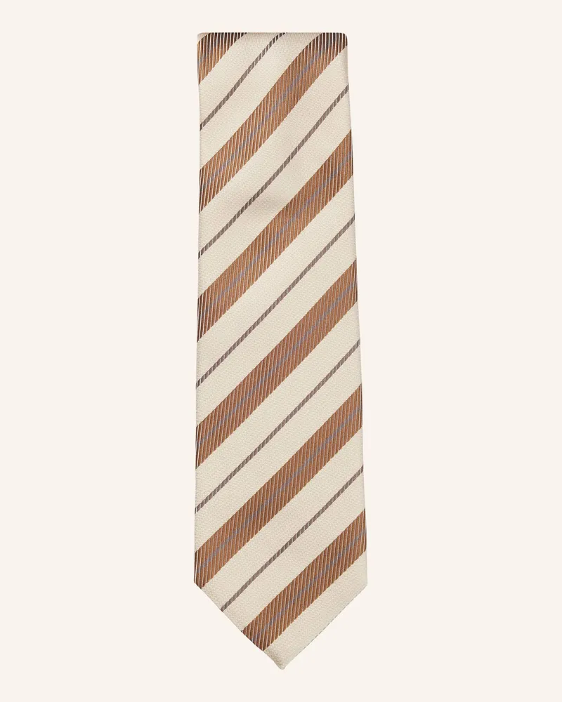 HUGO BOSS Krawatte L-Tie Cm 7,5 - 223 blau Braun