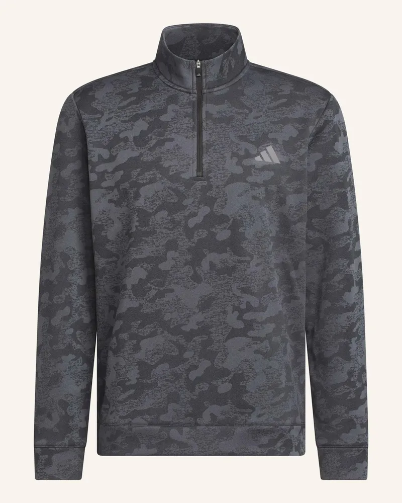 adidas ultimate365 Sweatshirt Mit Reissverschluss Bis Zur Brust, Strapazierfähig Und Wasserabweisend schwarz Schwarz