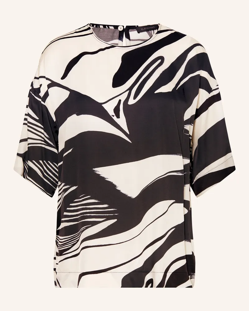 Elena Mirò Blusenshirt schwarz Schwarz