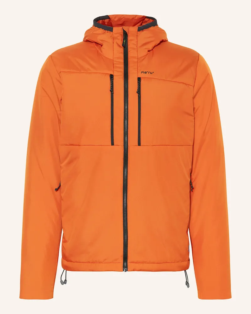 me°ru' Funktionsjacke Levelock braun Orange
