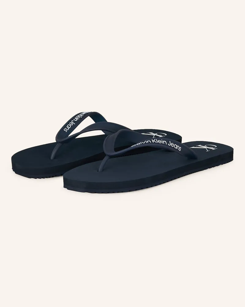Calvin Klein Zehentrenner Dunkelblau