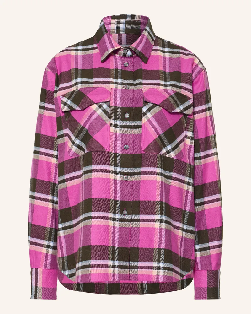 Robert Friedman Hemdbluse Cleme Aus Flanell pink Pink
