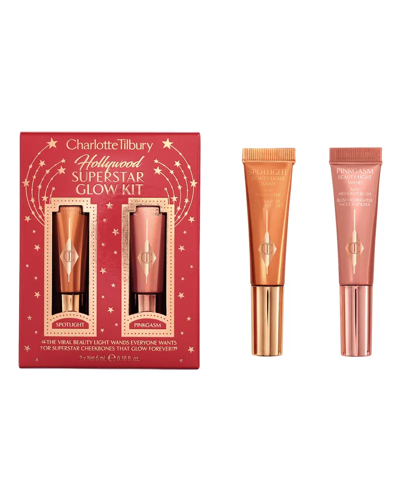 Charlotte Tilbury Hollywood Superstar Glow Kit Make-up Set Spotlight