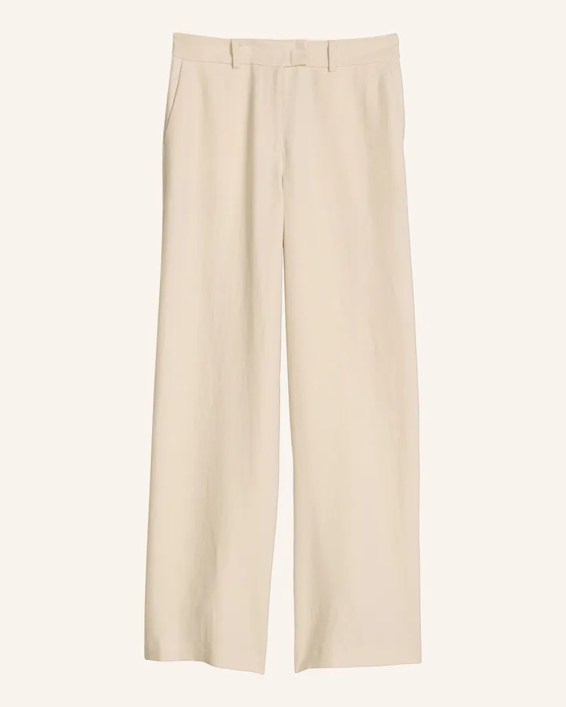 Marc O'Polo Hose weiss Ecru
