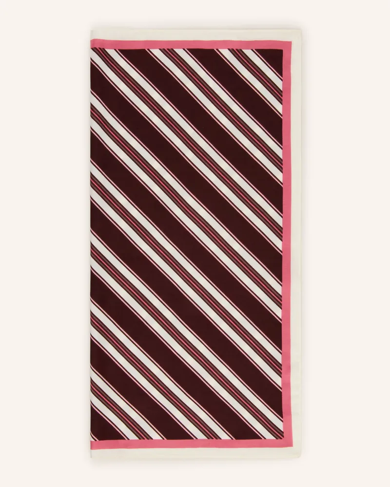 Marc O'Polo Tuch pink Dunkelbraun