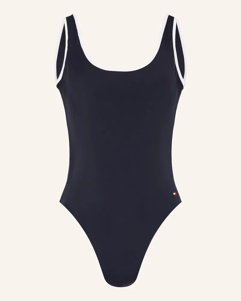 Tommy Hilfiger Badeanzug blau Dunkelblau