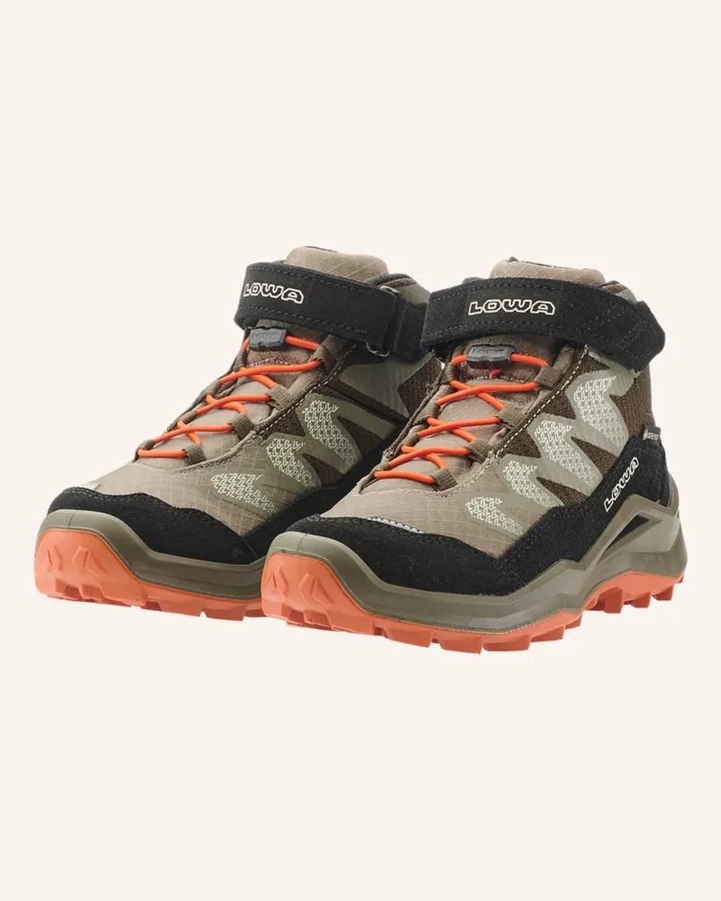 Lowa Outdoor-Schuhe Maddox Pro Gtx Mid Vc Jr schwarz Grün