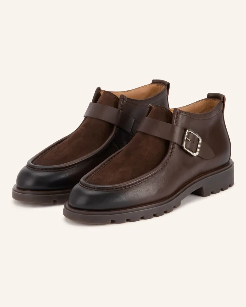 Magnanni Monks Sylvia braun Dunkelbraun