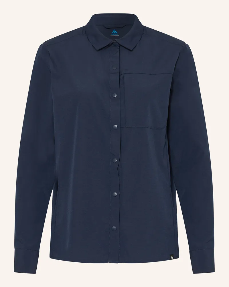 Odlo Outdoor-Bluse Essential blau Dunkelblau