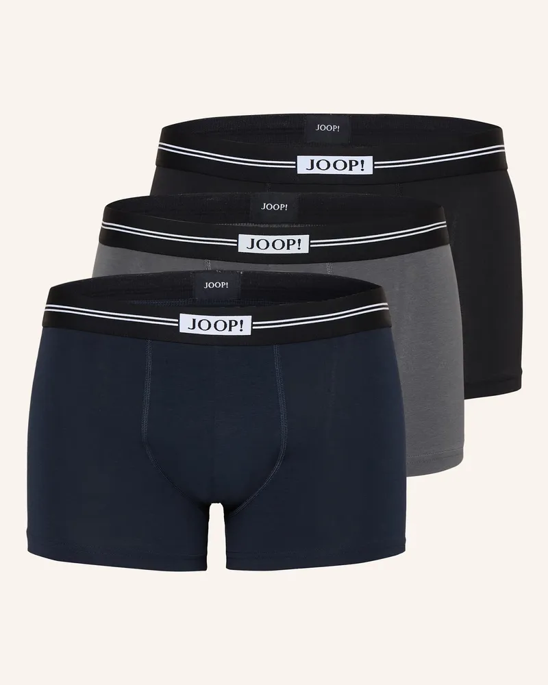 JOOP! 3er-Pack Boxershorts Schwarz
