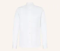 Trachtenhemd Lenz Slim Fit Mit Stehkragen weiss