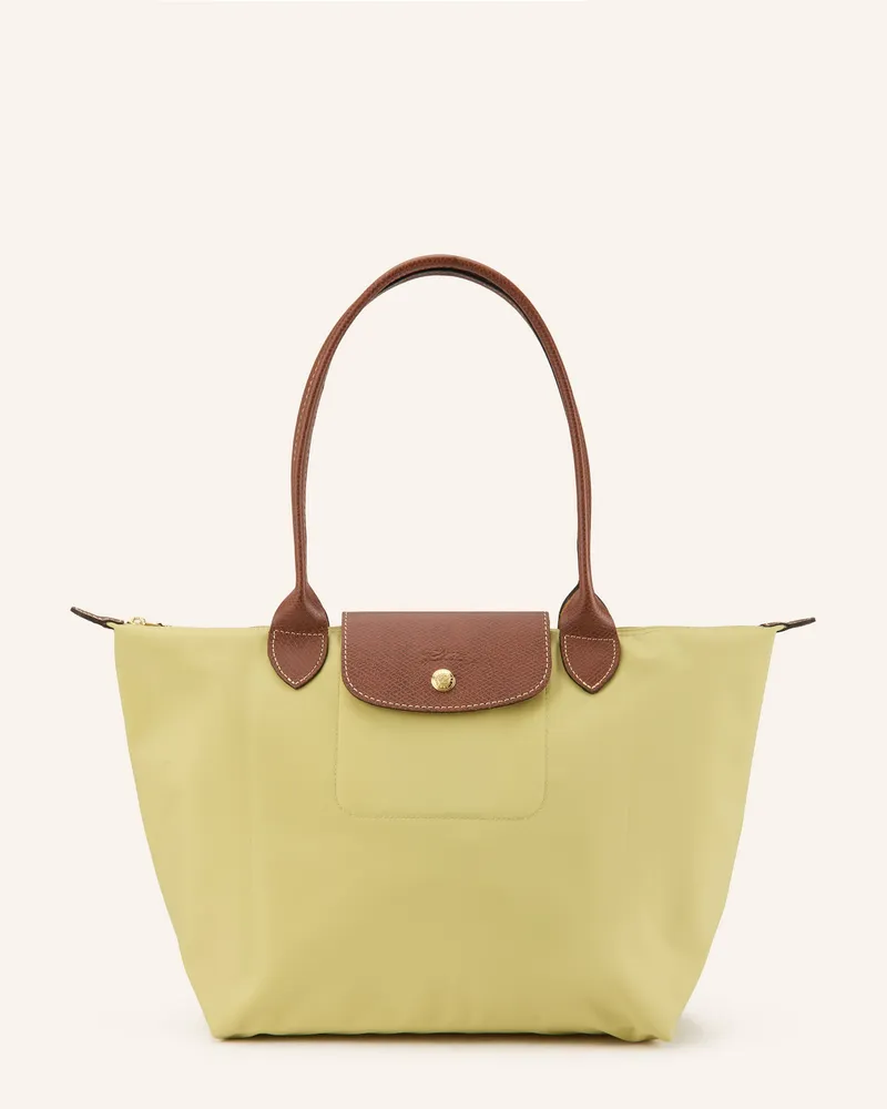 Longchamp Shopper Le Pliage M gruen Hellgrün