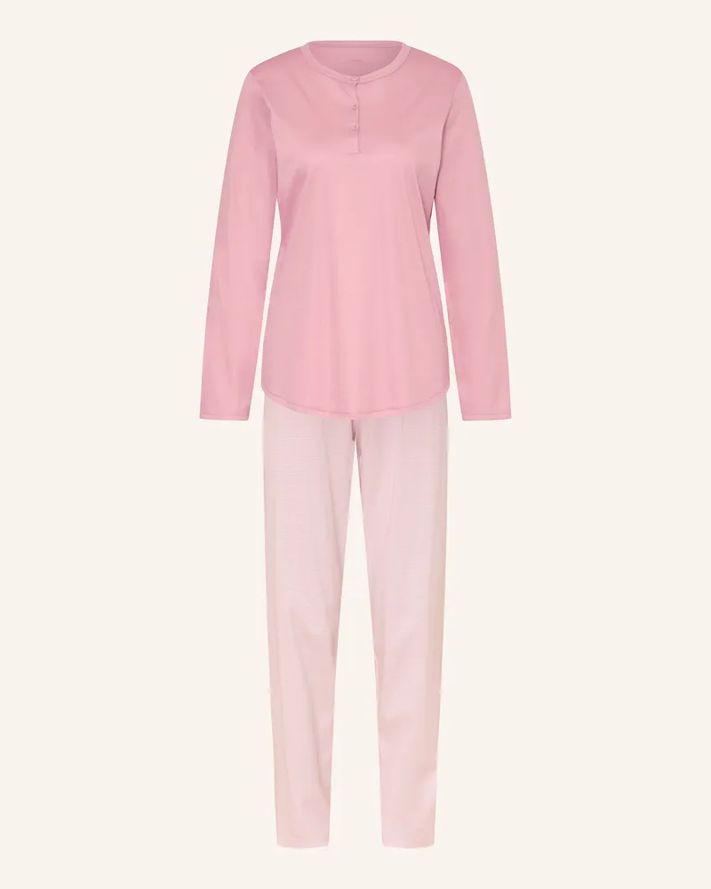 Calida Schlafanzug STRIPED DREAMS Rosé