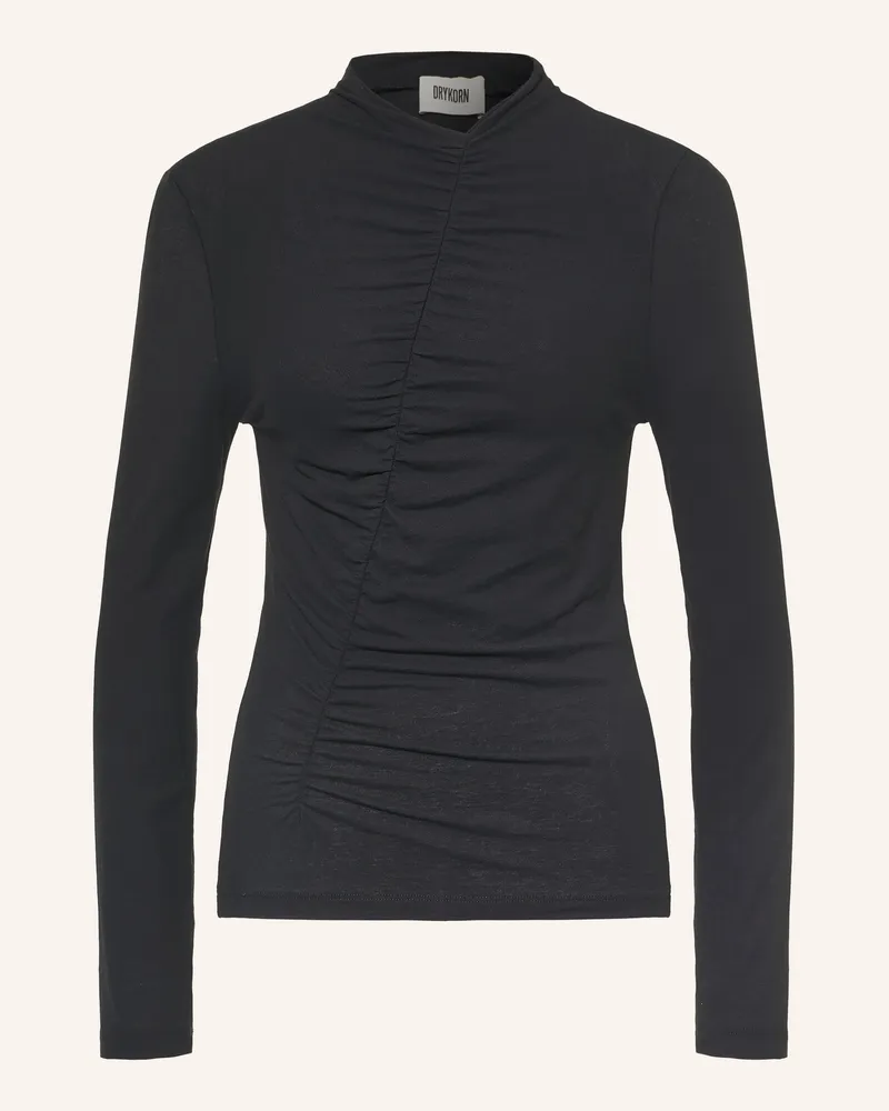 Drykorn Longsleeve Stelina schwarz Schwarz