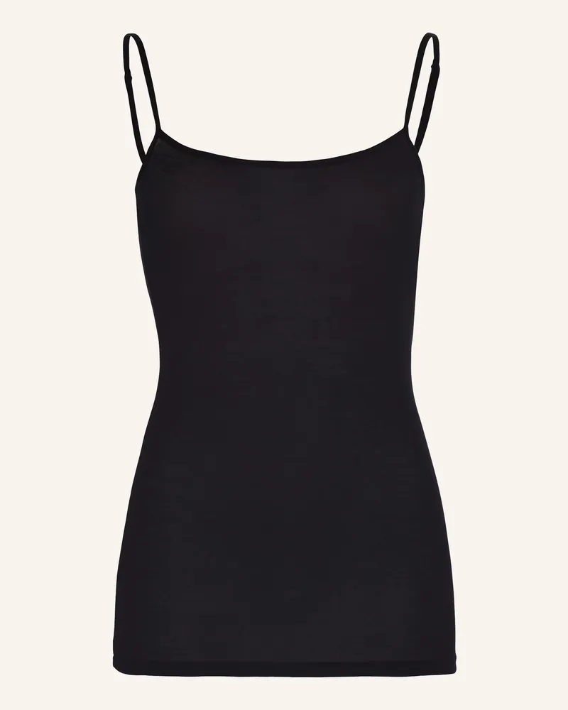 Hanro Top Ultralight schwarz Schwarz