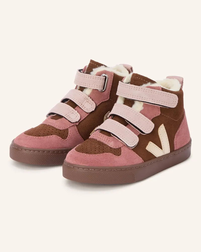 VEJA Hightop-Sneaker V-10 Mid Winter braun Dunkelbraun