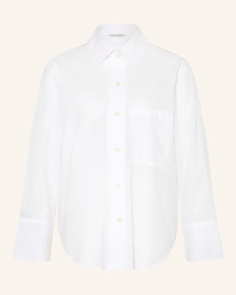 Marc O'Polo Hemdbluse weiss Weiss