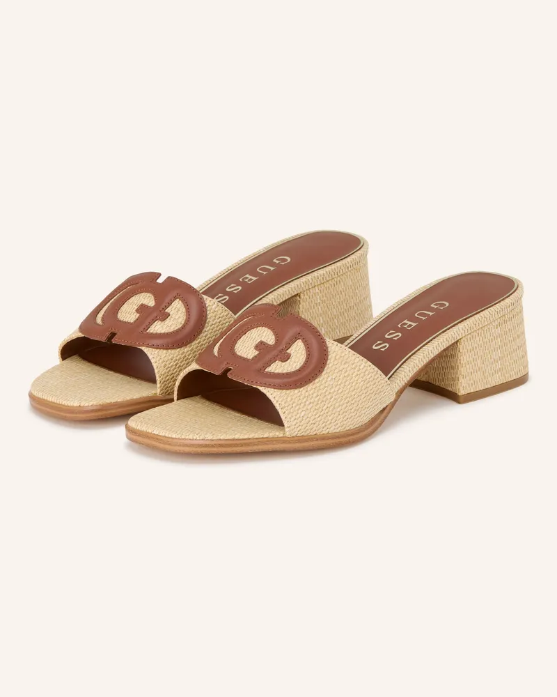 Guess Mules Cerinna beige Beige
