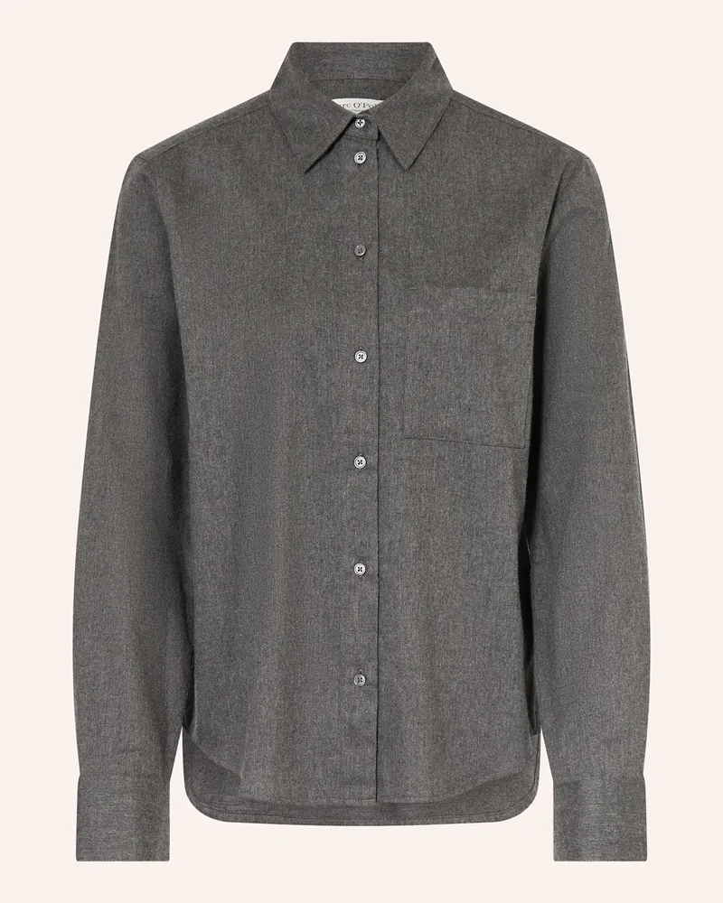 Marc O'Polo Hemdbluse Dunkelgrau