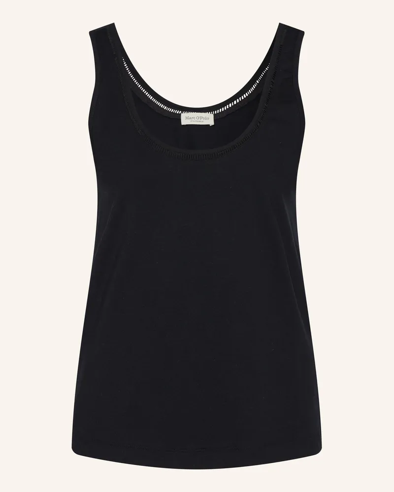 Marc O'Polo Top schwarz Schwarz