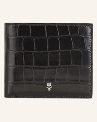 Alexander McQueen Geldbörse Schwarz