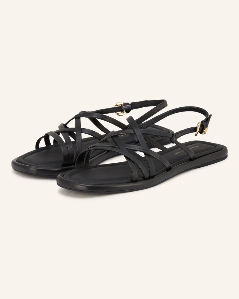 Tommy Hilfiger Sandalen schwarz Schwarz