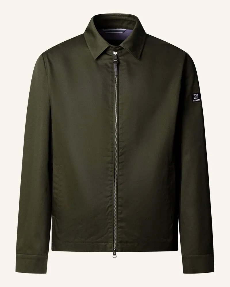 Hackett Fieldjacket Heritage Harrington gruen Grün
