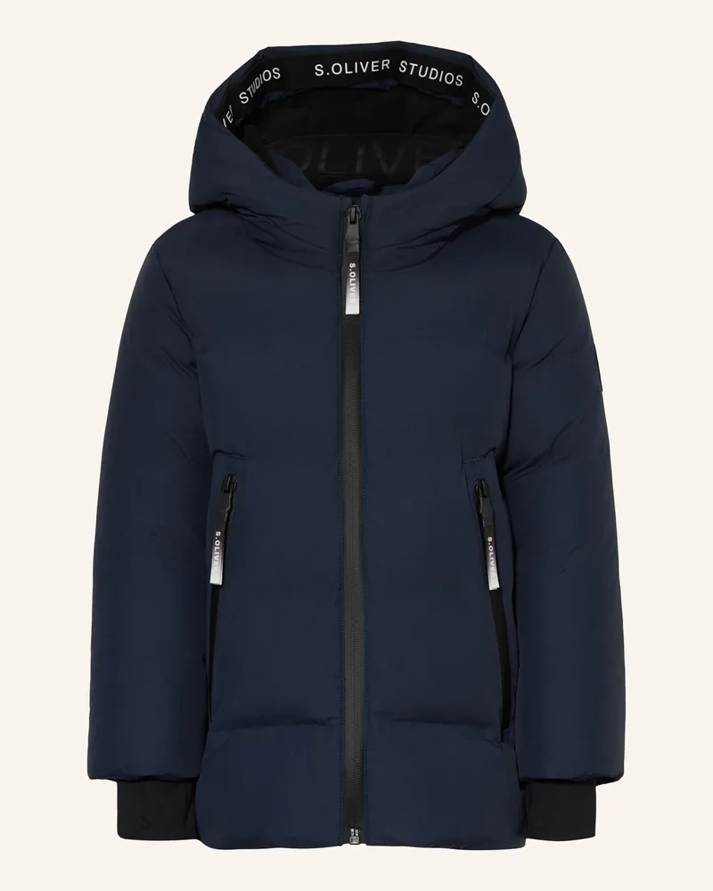 S.Oliver Steppjacke blau Dunkelblau