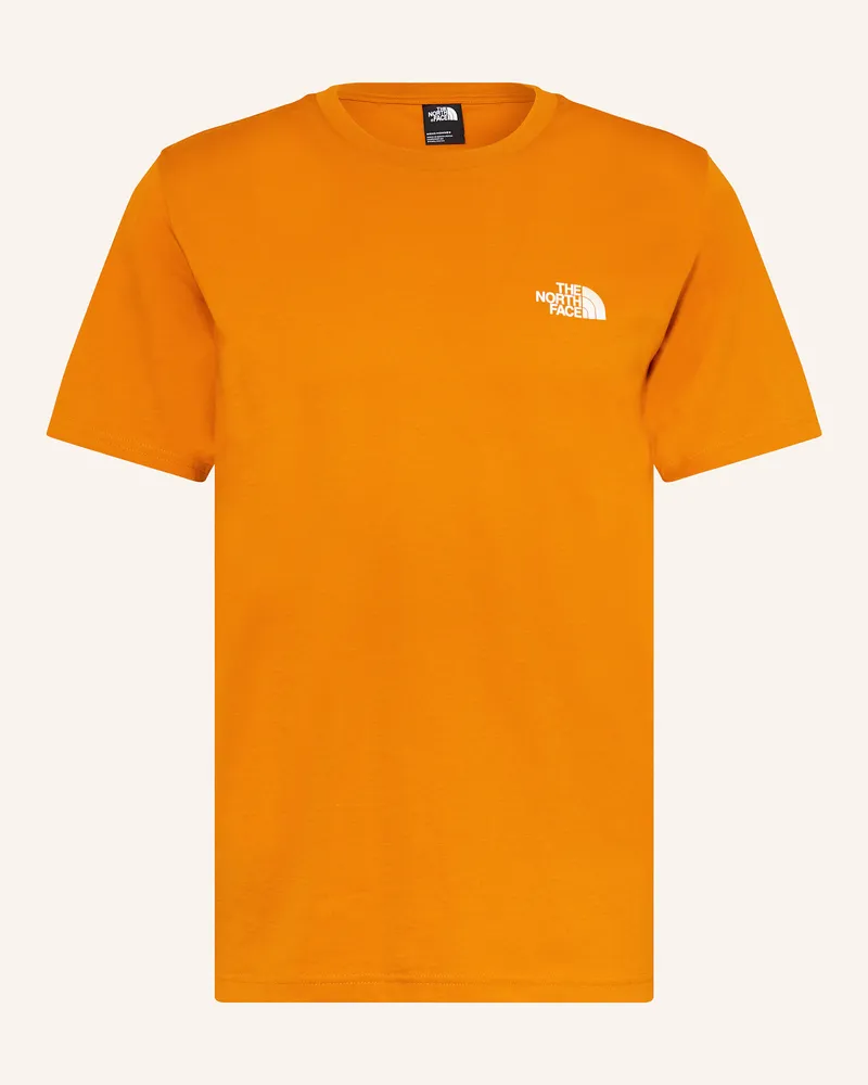 The North Face T-Shirt Orange