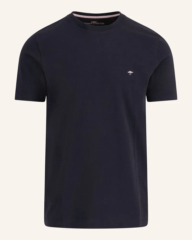 Fynch-Hatton T-Shirt Dunkelblau