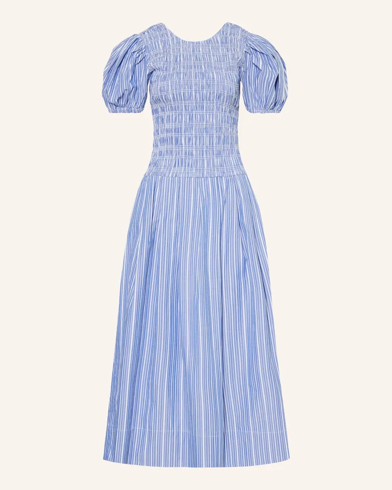 Ganni Kleid blau Blau