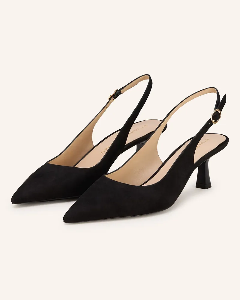 Stuart Weitzman Slingpumps Stuart Sclpt 50 schwarz Schwarz