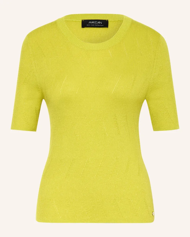 Marc Cain Strickshirt Mit Glitzergarn gruen 513